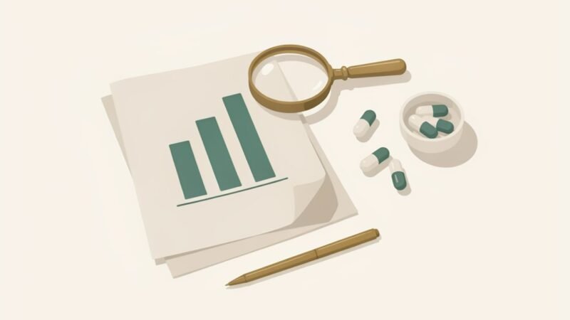 Illustration de l'article sur les preuves et études cliniques en compléments alimentaires